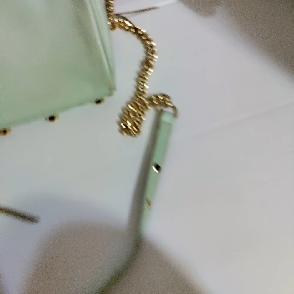 Rebecca minkoff mini mac in mint